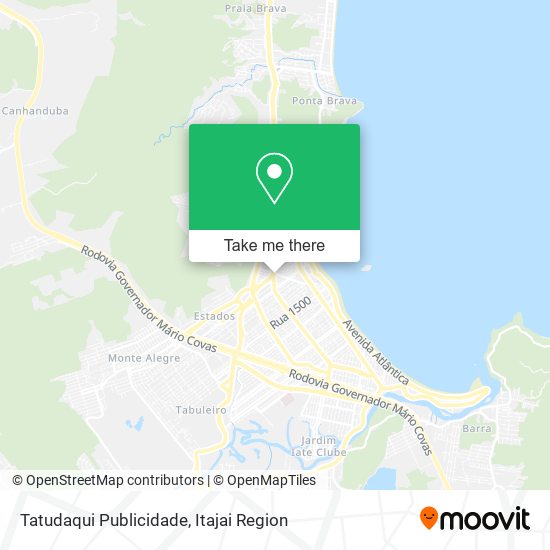 Tatudaqui Publicidade map