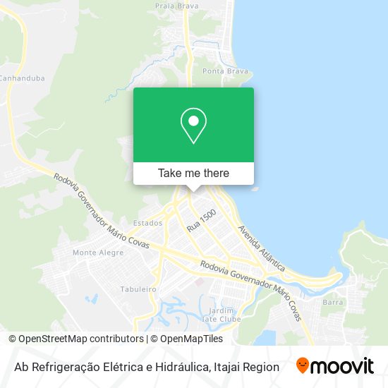 Ab Refrigeração Elétrica e Hidráulica map