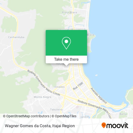 Wagner Gomes da Costa map