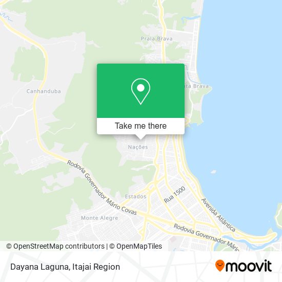 Dayana Laguna map