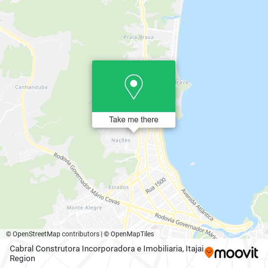 Cabral Construtora Incorporadora e Imobiliaria map