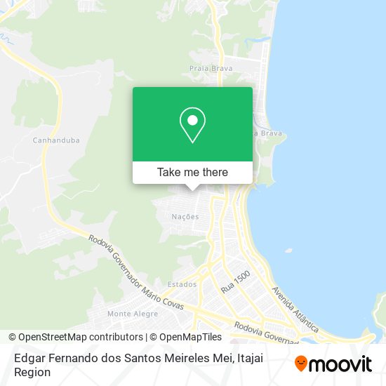 Mapa Edgar Fernando dos Santos Meireles Mei