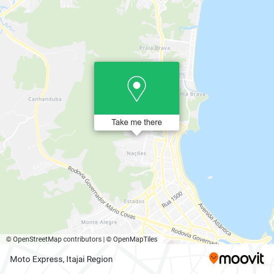 Moto Express map