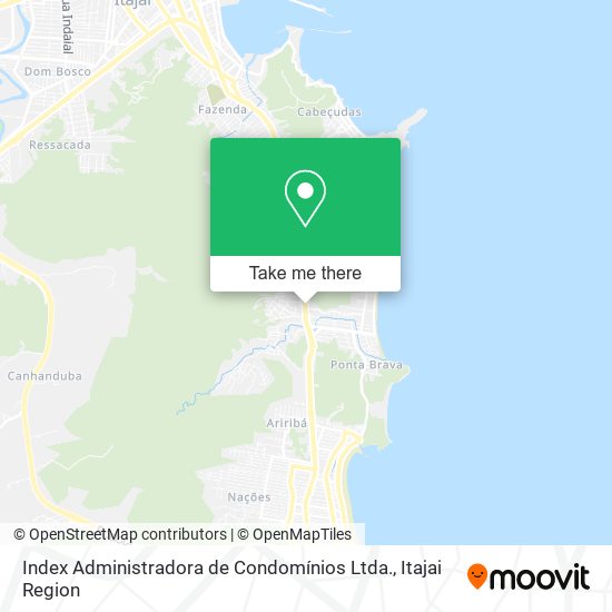 Index Administradora de Condomínios Ltda. map