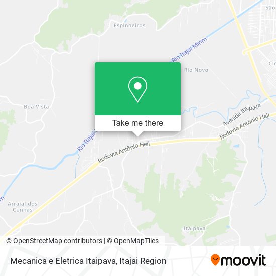 Mecanica e Eletrica Itaipava map