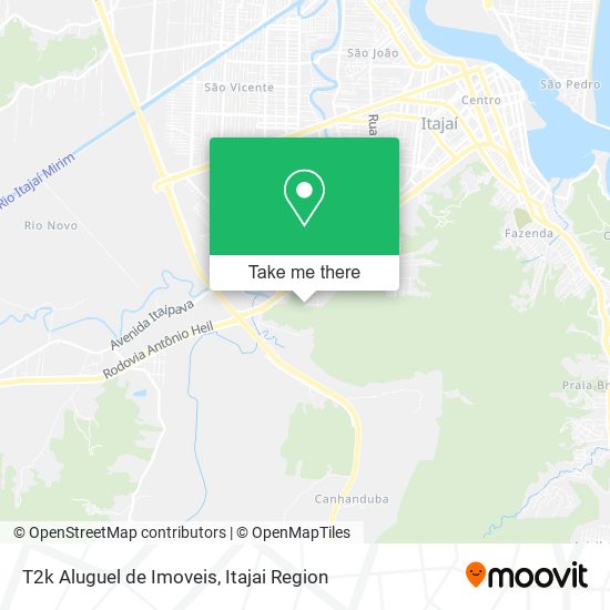 T2k Aluguel de Imoveis map