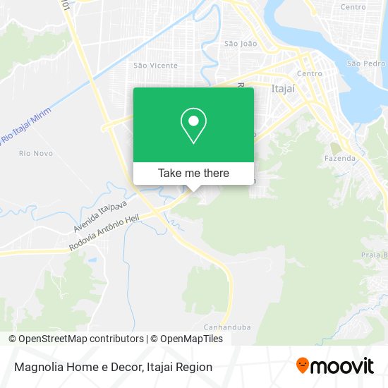 Magnolia Home e Decor map