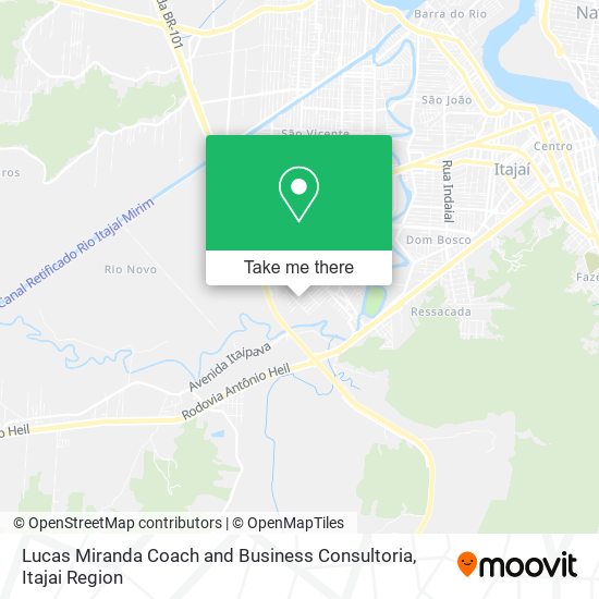 Mapa Lucas Miranda Coach and Business Consultoria