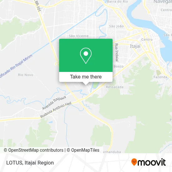 LOTUS map