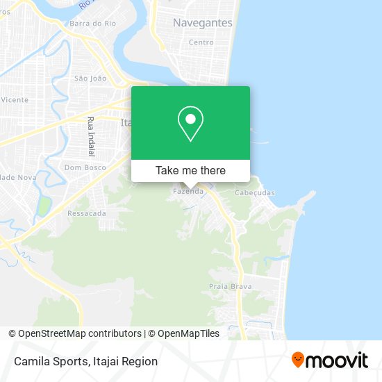 Mapa Camila Sports