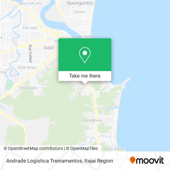 Andrade Logistica Treinamentos map