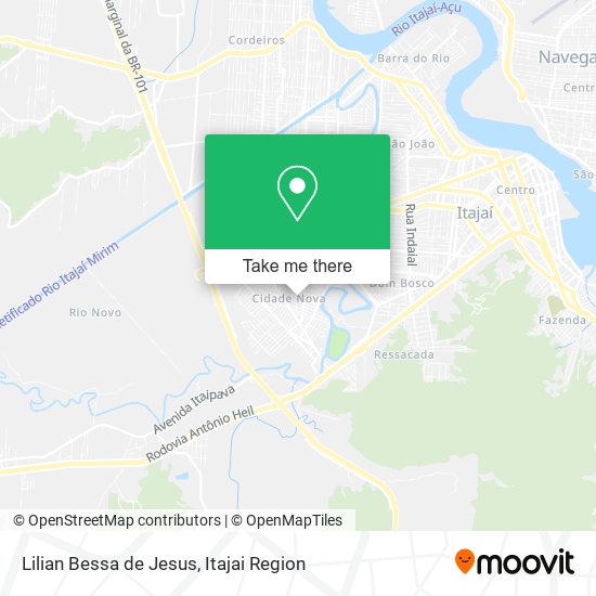 Lilian Bessa de Jesus map