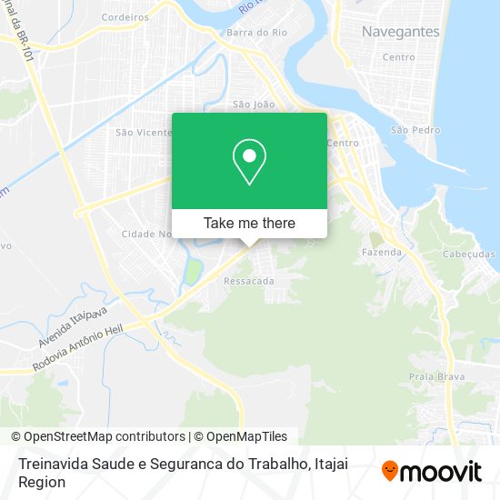 Treinavida Saude e Seguranca do Trabalho map