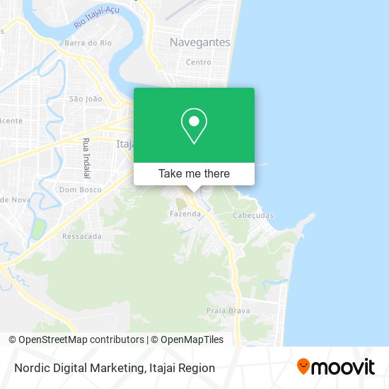 Mapa Nordic Digital Marketing