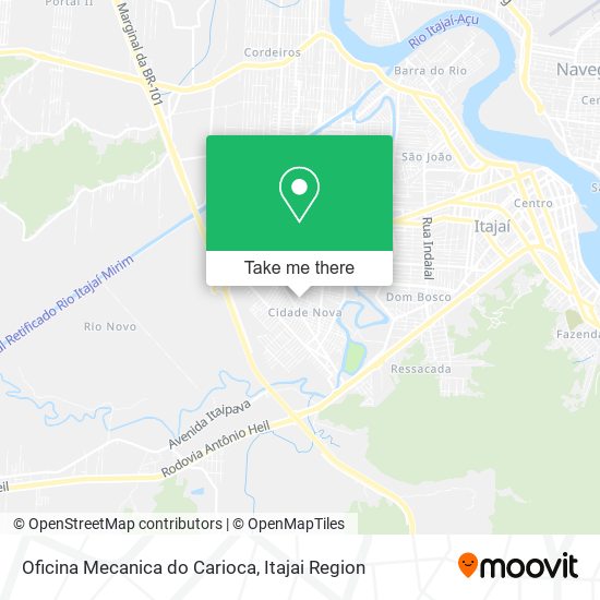 Oficina Mecanica do Carioca map