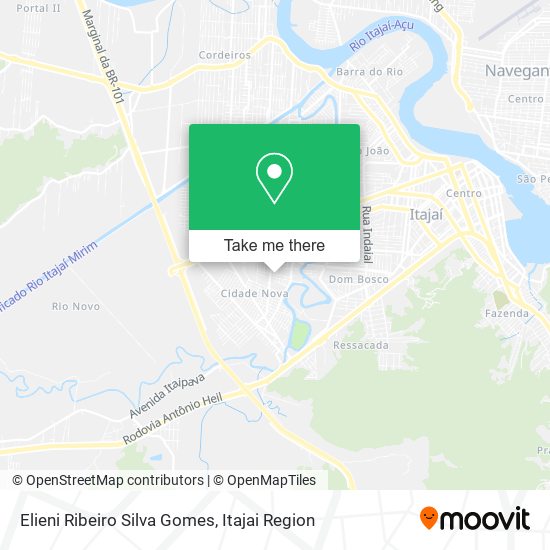 Mapa Elieni Ribeiro Silva Gomes