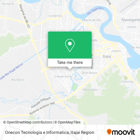 Onecon Tecnologia e Informatica map