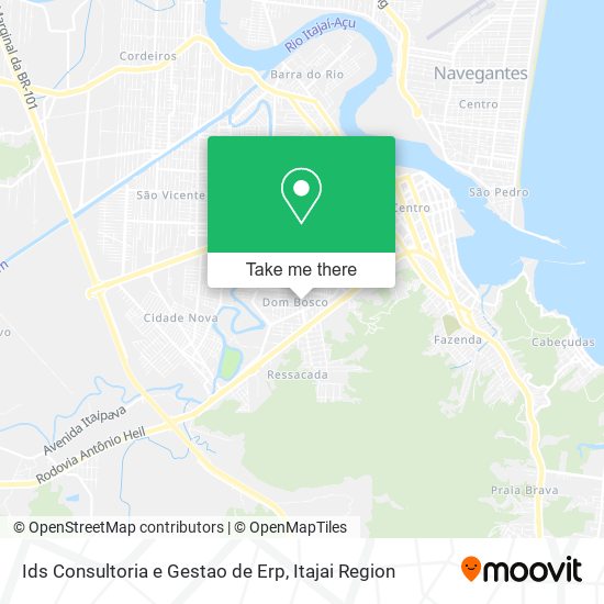 Ids Consultoria e Gestao de Erp map