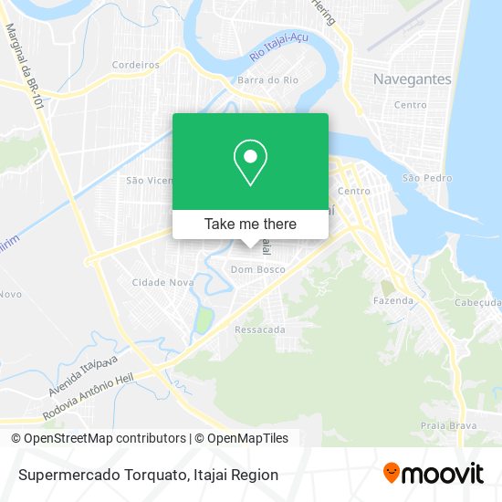 Supermercado Torquato map