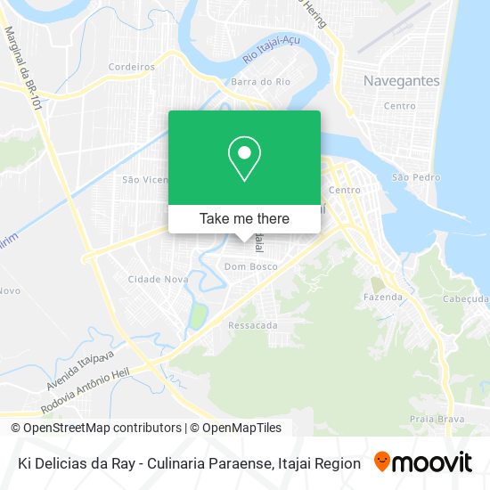 Ki Delicias da Ray - Culinaria Paraense map