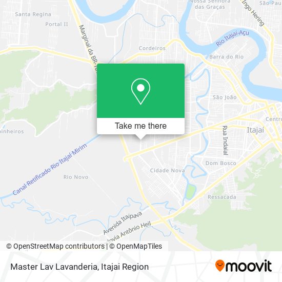 Mapa Master Lav Lavanderia