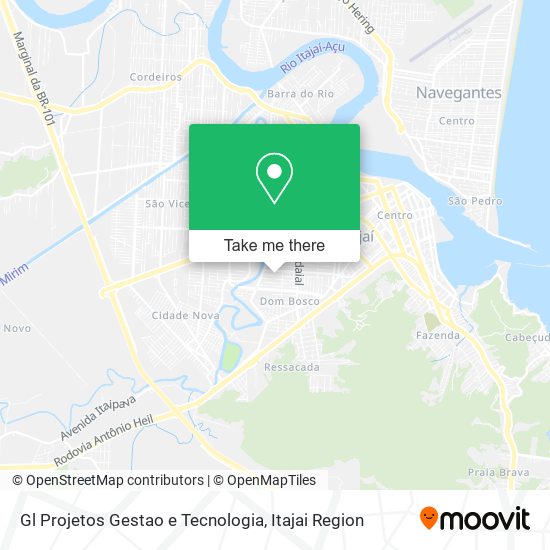 Mapa Gl Projetos Gestao e Tecnologia