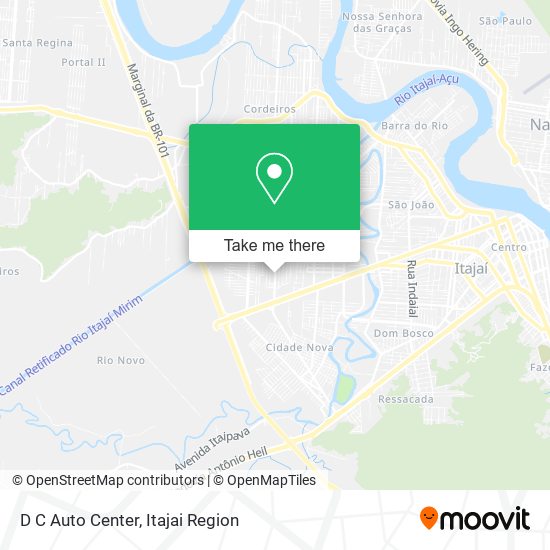 D C Auto Center map