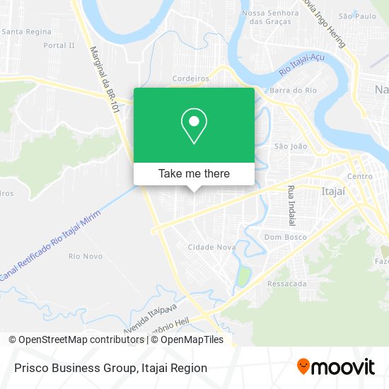 Prisco Business Group map