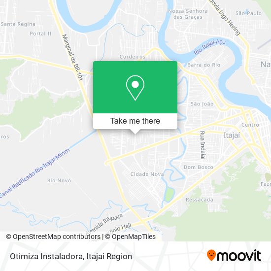 Otimiza Instaladora map