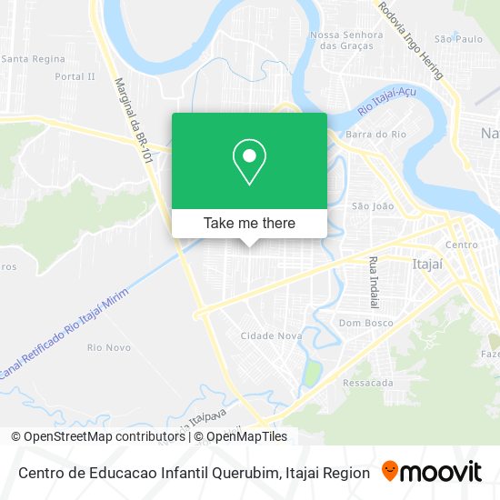 Centro de Educacao Infantil Querubim map