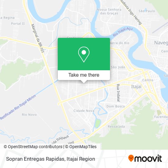 Sopran Entregas Rapidas map