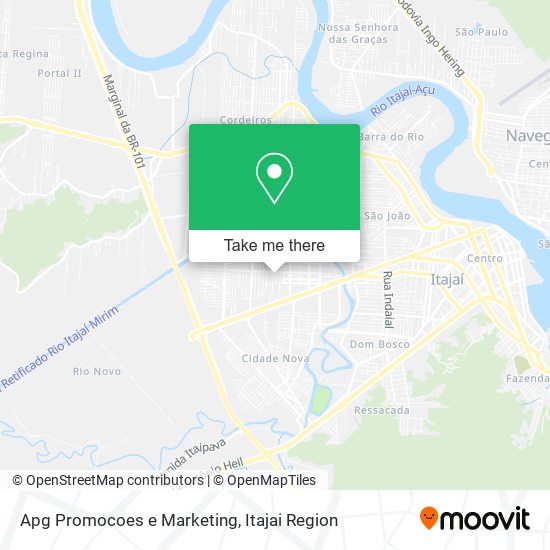 Apg Promocoes e Marketing map