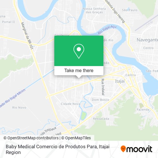 Mapa Baby Medical Comercio de Produtos Para
