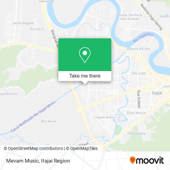 Mevam Music map