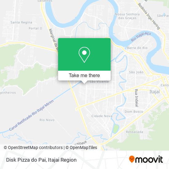 Disk Pizza do Pai map