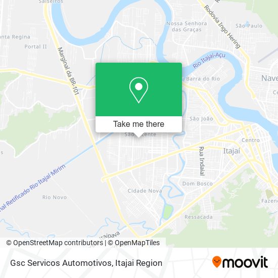 Mapa Gsc Servicos Automotivos