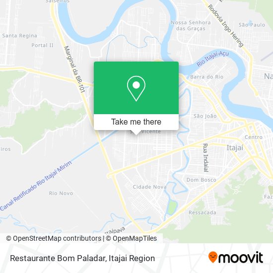 Restaurante Bom Paladar map
