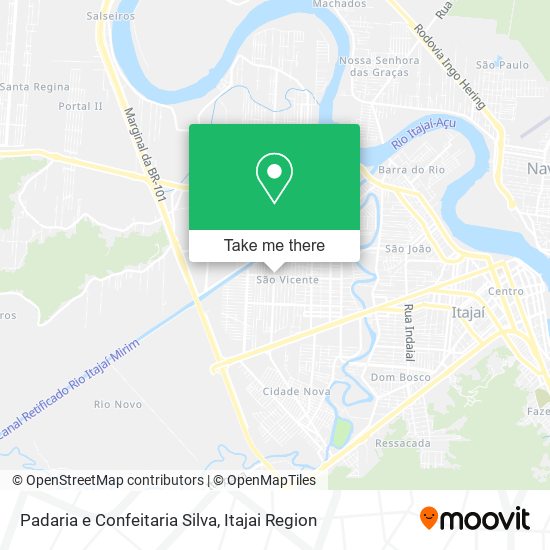 Padaria e Confeitaria Silva map