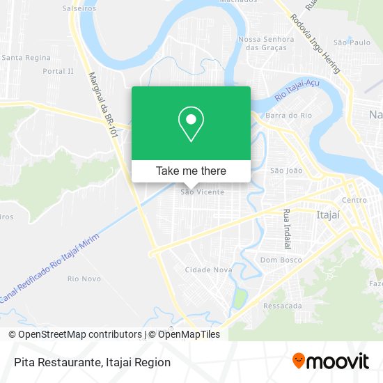 Mapa Pita Restaurante