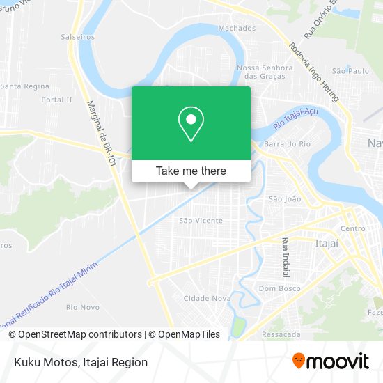 Kuku Motos map