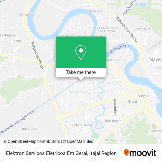 Elektron Servicos Eletricos Em Geral map