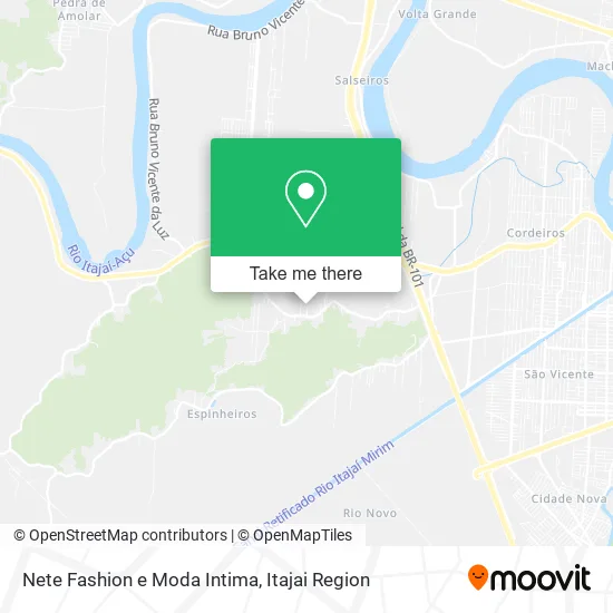 Nete Fashion e Moda Intima map