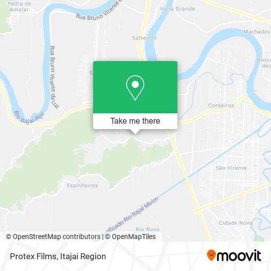 Protex Films map