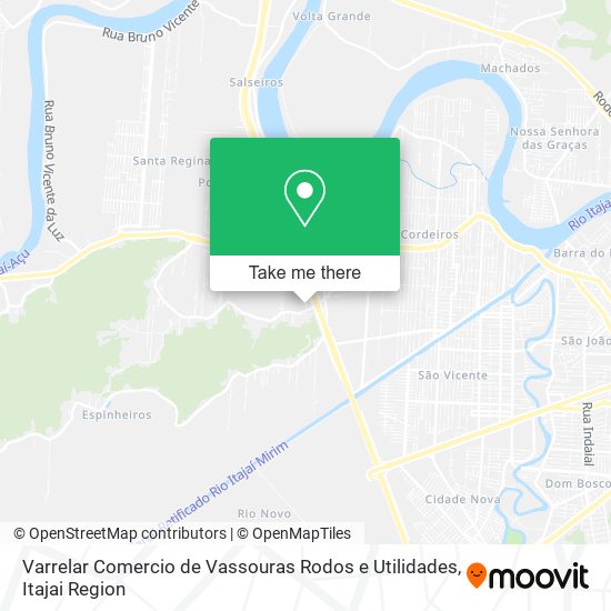 Varrelar Comercio de Vassouras Rodos e Utilidades map