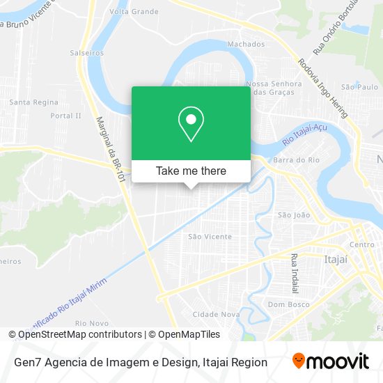 Mapa Gen7 Agencia de Imagem e Design