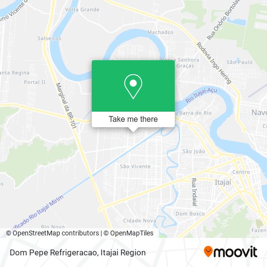 Dom Pepe Refrigeracao map