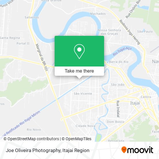 Joe Oliveira Photography map