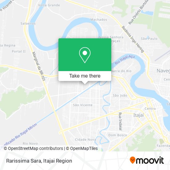 Rarissima Sara map
