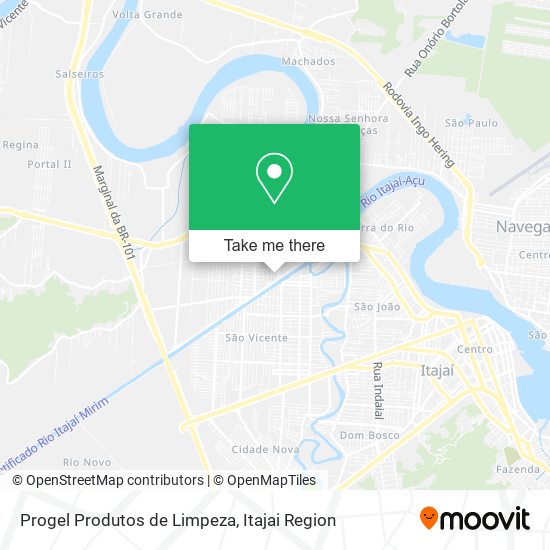 Progel Produtos de Limpeza map