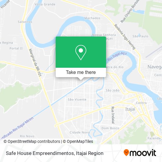 Safe House Empreendimentos map